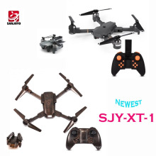 Newest Foldable drone With 720P wide angle wifi camera Optical flow positioning set height function PK E58 JY019 drone SJY-XT-1